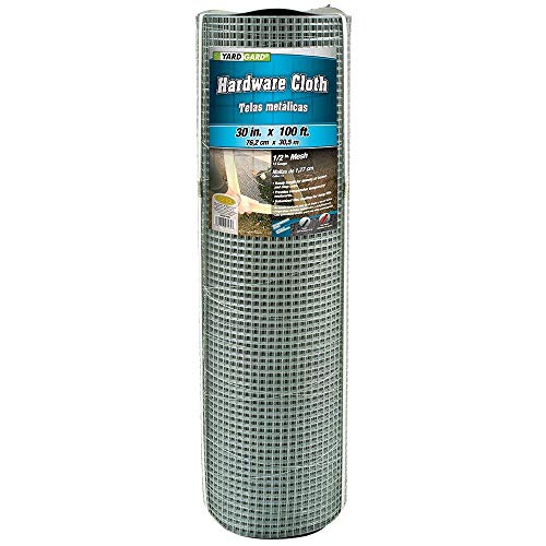YARDGARD 308408B Mesh Poultry Netting, 6 Foot x 25 Foot, Galvanized - size: 72 Inches x 25 Feet