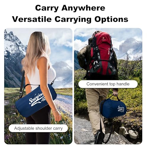 Waterproof Outdoor Blanket 82”X 55” Packable, Stadium Blankets for Camping with Quilted Fleece Lining, Large Windproof Emergency Throw for Garss Picnic Hiking Road Trip, Machine Washable, Navy 300GSM - color: Fleece Navy-300 Gsm, size: 82"x 55"