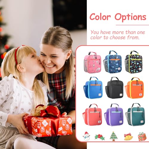 CaCTOUR Lunch Box Kids,Premium Insulated Lunch Bag for Girls Boys,Soft Bag Mini Cooler Back to School Thermal Reusable Lunch Bag for Work School Picnic (Star Rainbow) - color: C-Star