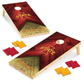Iowa Hawkeyes 2' x 4' Regulation Size Solid Wood College Cornhole Set with Direct Print HD Team Graphics Great Gift for Any NCAA Fan! Bean Bag Toss Family Outdoor Game