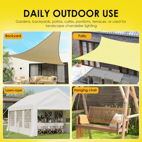 400Pcs Sun Shade Hardware Kit 6 Inch,Sunshade Hardware Kit for Triangle Rectangle Shade Sail Installation ShadeSail Fixing Accessories Stainless Steel for Garden Outdoor Patio Canopy Awning Attachment - color: Silver 400Pcs