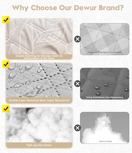 DEWUR Picnic Blankets 79"x79" Extra Large Outdoor Blanket Beach Blanket Waterproof SandProof Picnic Mat Washable Foldable Portable for Grass Lawn Beach Camping - color: Khaki Leaves