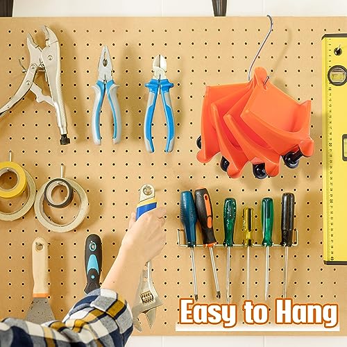 Dreyoo 4 Pcs Car Hose Guide, Tire Hose Roller for Car Washing, Detailing Tire Hoses Guide Preventing Pressure Washer Hoses Stuck Under The Wheels, Plastic Wash Tool to Avoid Snagging(Orange) - color: Orange