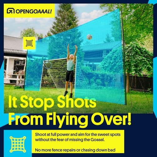 Open Goaaal 3-in-1 Soccer Training Rebounder - Soccer Goal for Volley, Passing, Training - Outdoor Sports, Backyard Games - size: Standard