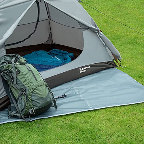 Bessport Tent Footprint for 1-2-3-4 Person Tent Waterproof Camping Tarp with Drawstring Carrying Bag for Picnic, Hiking and Other Outdoor Activities - color: 90.55×74.80in/230×190cm