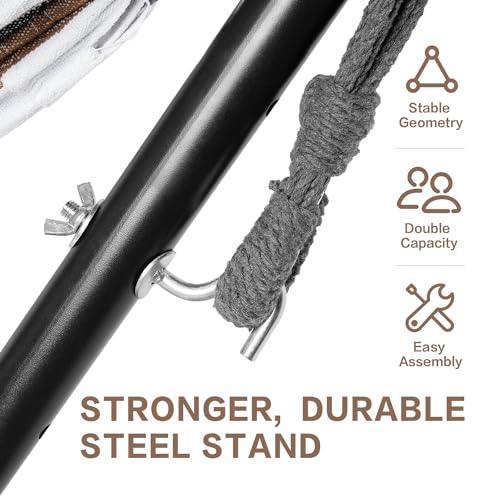 PNAEUT Hammocks Stand Only (Black Stand) - color: Black Stand