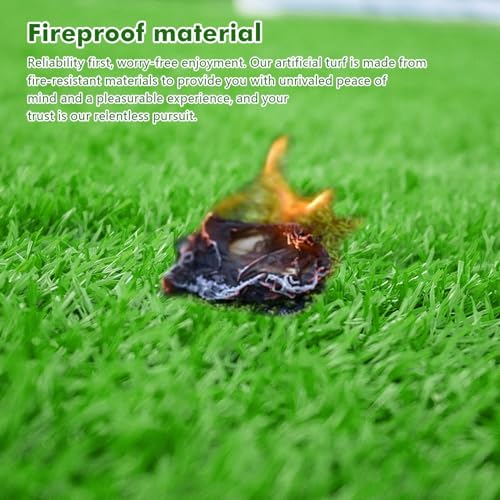 Artificial Grass Rug Turf for Dogs Indoor Outdoor Fake Grass for Dogs Potty Training Area Patio Lawn Decoration (98.3 x 39.4 Inch (Pack of 1)) - size: 98.3 x 39.4 Inch (Pack of 1)