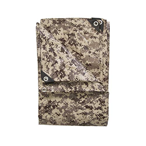 Stansport Camo Medium-Duty Rip-Stop Tarp - size: 12 X 16-feet