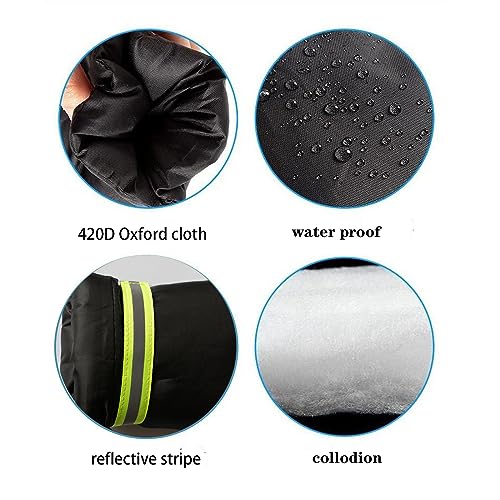 3 Pack Outdoor Faucet Covers for Winter Freeze Protection,8.4"X6.8" Hose Bib Covers for Winter,Reusable Thicker Waterproof Insulated Spigot Cover - color: 3 pack 8.4"X6.8" faucet cover