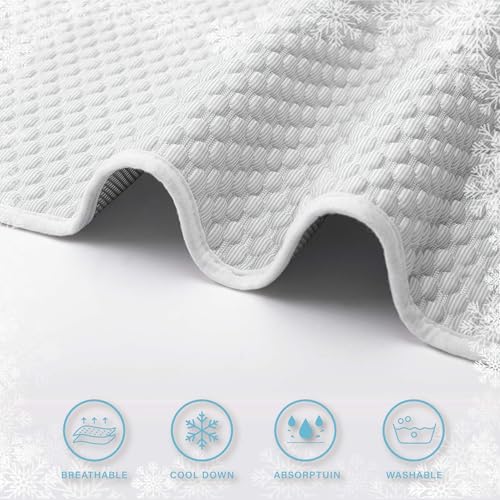 MICROCOSMOS Sleeping Pad & Pet Cooling Mat- Breathable Bubble Surface, EZ Clean. Keep Cooling for Pets, Kids and Adults in Summer.(GreyWhite, 48" x 24") - color: GreyWhite, size: 48" x 24"