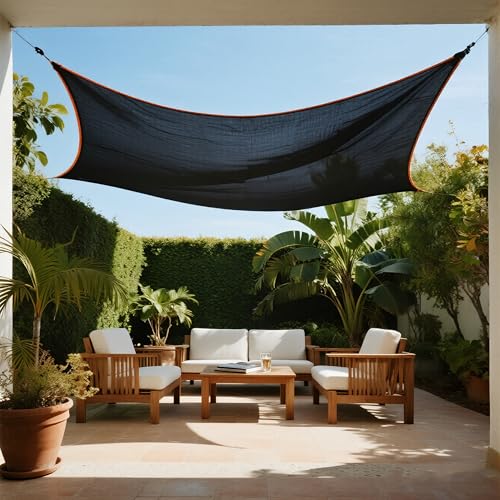 winemana 50% Shade Cloth for Garden- 4x12 FT Breathable Mesh Tarp for Vegetables & Plants, Outdoor Patio Sun Shade with Grommets - Chicken Coop, Dog Kennel Cover - size: 4 FT x 12 FT, style: 50%