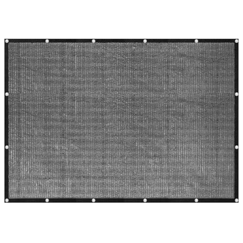 [WindscreenSupplyCo] 55% 6.5 x 10 FT Shade Cloth Sun Shade Net with Grommets Sunblock Mesh Tarp for Garden Plants Cover Greenhouse and Patio - color: 55%, size: 6.5 FT. X 10 FT.