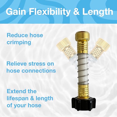 Flexible Garden Hose Extender and Protector, 1-Pack
