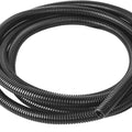 3/4 Inch Wire Loom Split Tubing - 25 ft Cord Protector Electric Wires Covers, Automotive Wire Flexible Conduit - size: 3/4"-25ft