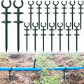 Yalikop 16 Pcs 3/4'' Garden Hose Guide Stakes Bulk Garden Guards Holder Spike for Plant-Saving Outside Yard Lawn to Preventing Hose Tangles and Protecting Plants