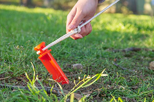 SE Survivor Series 11" Orange Ground Stake - 9-411TP - style: Single