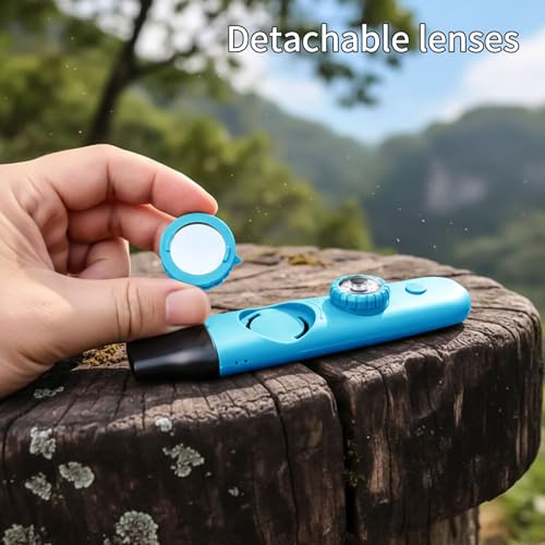 Multifunctional Survival Emergency Whistle for Kids with Compass Hiking Survival, Thermometer & Neck Lanyard | Emergency Safety Gear for Hiking, Camping, Kayaking, Boating, Climbing - color: bule2pcs