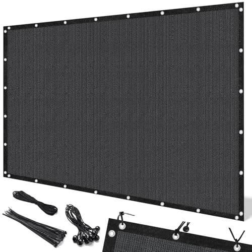 Artpuch Pergola Shade Cover with Grommets 6x12 FT 90% UV Block Outdoor Sun Shade Cloth Privacy Screen for Patio (Customized Available) Dark Grey - color: Dark Grey, size: 0 6' x 1 2'