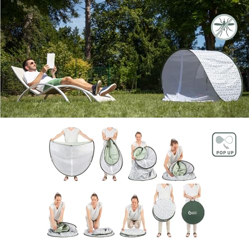 Babymoov Anti-UV Provence Baby Tent UPF 50+ Sun Protection with Pop Up System for Easy Use & Transport (Summer 2025 Edition) - style: Provence Tent