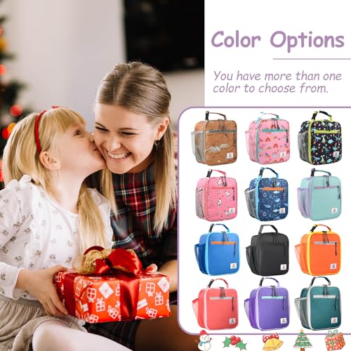 CaCTOUR Lunch Box Kids,Premium Insulated Lunch Bag for Girls Boys,Soft Bag Mini Cooler Back to School Thermal Reusable Lunch Bag for Work School Picnic (Mermaid) - color: C-Mermaid