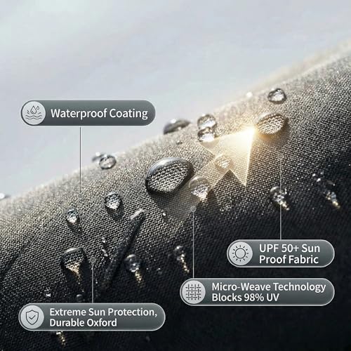 Hose Cover for Sun and Snow- Universal Fit for Hose Hangers, Heavy Duty 420D Oxford Fabric Outdoor Full Hose Protector for Rain & Wind, Includes Straps,Garden Hose Covers for Outside,All Weather - color: Oxford-Hose Holder Cover