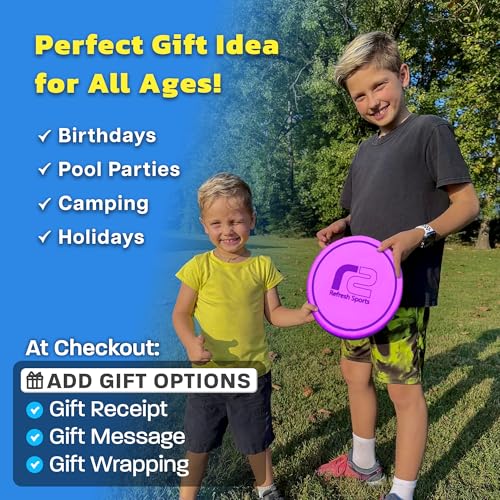 Soft Flying Disc for Kids - Best Girl Toys Age 4 & Up - Engaging Toy for 7 Year Old Girl Birthday Gifts - Summer Toys for Girls All Ages - Fun Sports Toy & Party Favors & Outdoor Toys Age 6-8 - color: Pink
