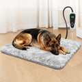 GOLOPET Large Dog Heating Pad 36x24 in with Smart Thermostat Switch and Power Line Protection Tube,Obtained MET and UL Dual Certification,Waterproof Pet Heating Pad with Long Velvet Cloth Cover - size: 36.0"l X 24.0"w