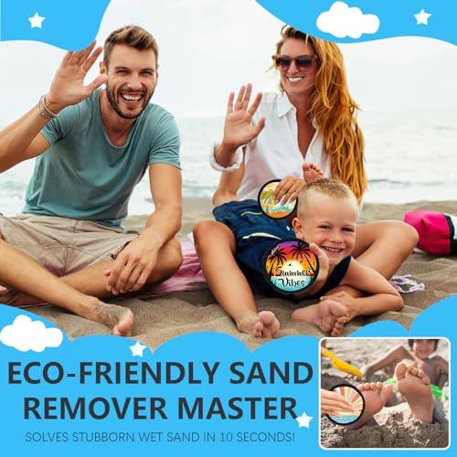 Sand Remover Eraser Women Beach Sandproof Essentials Summer Vacation Travel Hawaii Honeymoon Gift Costa Rica Must Haves Resort Rio de Janeiro Bahamas Punta Cana Essential Waikiki Spring Trip Aftersun - color: 1pcs Sunshine