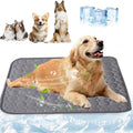 Cooling Dog Mat Extra Large, 28" x 20" Thick & Durable Washable Cooling Mat for Extra Large Dogs, Portable Extended Cooling with Waterproof Color-Changing Arc-Chill Fiber (Q-Max>0.5), Ideal for Summer