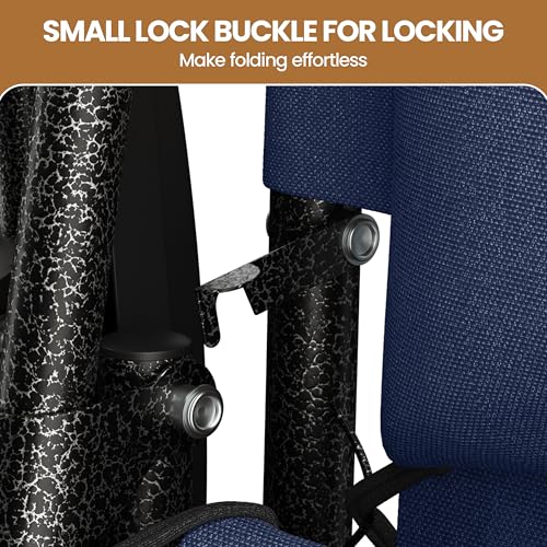 Yaheetech Zero Gravity Recliners Outdoor Adjustable Folding Reclining Lounge Chairs w/Pillows, Cup Holder Trays and Carry Strap for Patio Backyard Beach Navy Blue Set of 2 - color: Navy Blue