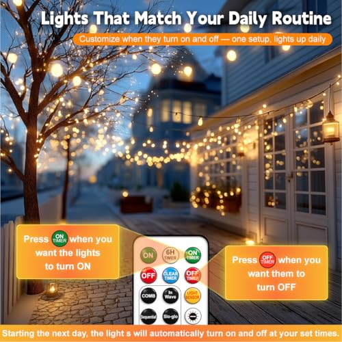 HXWEIYE 2-Pack 33FT 100LED Fairy Lights Battery Operated (Included) with Remote & Timer, 8 Modes Rechargeable Twinkle String Lights Indoor Outdoor Waterproof for Bedroom Wedding Classroom, Warm White - color: Warm White, size: 100 LEDs - 2Pack