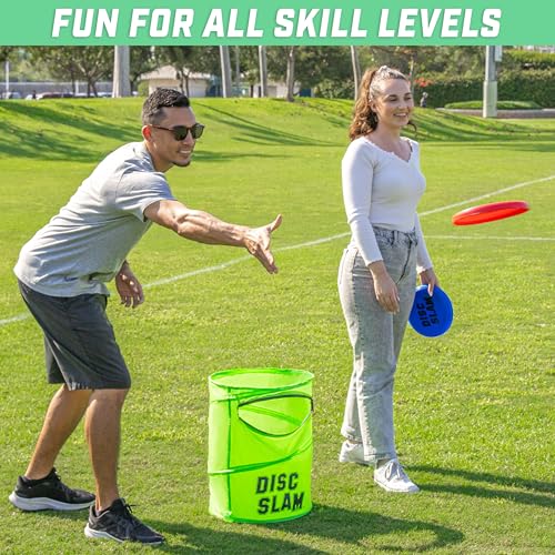 GoSports Disc Slam Game - Classic or PRO - Outdoor Disc Toss Yard and Beach Party Game - color: Classic