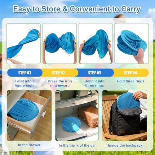 Granny Pants Yard Game, Outdoor Game with Bouncy Ball and Air Pump, Team Relay Family Reunion Party Field Game - size: 4PCS