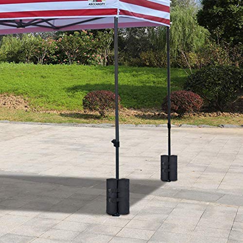 Sand Weight Bags(140lbs) for Pop up Tent,1680D Heavy Duty Weights Sand Bags for Outdoor,Set of 4 - color: 140 lbs