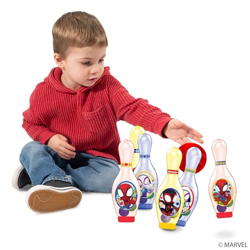 Hedstrom Light Up Bowling Set Game, Spidey & Friends - color: Spidey & Friends