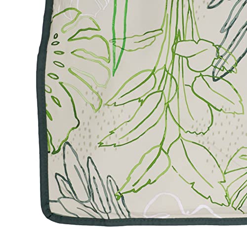 RED ROVR Large Indoor/Outdoor Adventure Blanket |for Parks, the Beach and Indoor activites |Compact with Shoulder Strap & Pocket (Rain Forest) - color: Forest