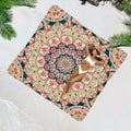 Beach Blanket Waterproof Sandproof 1-7 Adult Oversized 78 '' × 81 '' Lightweight Durable Compact Sand Free Extra Large Beach Mat for Travel Camping Hiking Picnic - color: Mandala2, size: 78“x81”