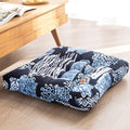 Square Meditation Floor Cushions,Large Floor Pillow Sitting for Adults and Kids,Boho Seats for Balcony Bedroom Tatami Living Room,22x22 Inch