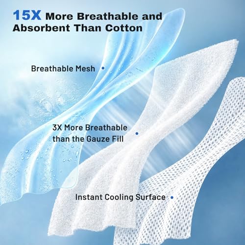 ZOMISIA Cooling Blanket for Small Dogs - Breathable Air-Core Fill Lightweight Pet Mat, Soft Cold Blanket Washable for Summer, Blue, 25"x35" - color: Blue, size: S(25x35")