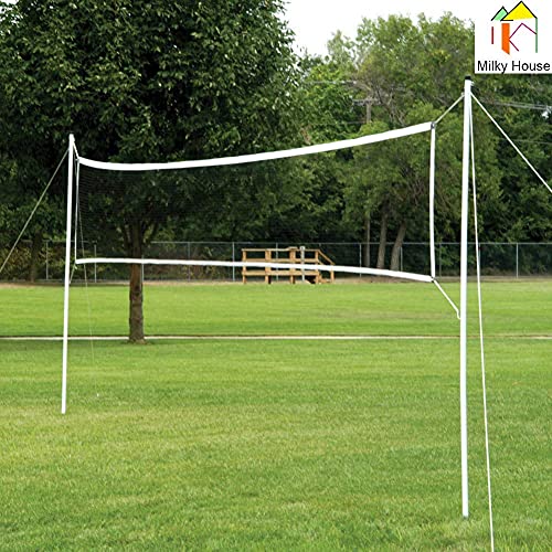 Volleyball Nets, Professional Volleyball Net, Portable Volleyball Replacement Net for Backyard Schoolyard Sports Beach Swimming Pool, Indoor/Outdoor Volleyball Net Set, 32FTX3FT, Poles Not Included