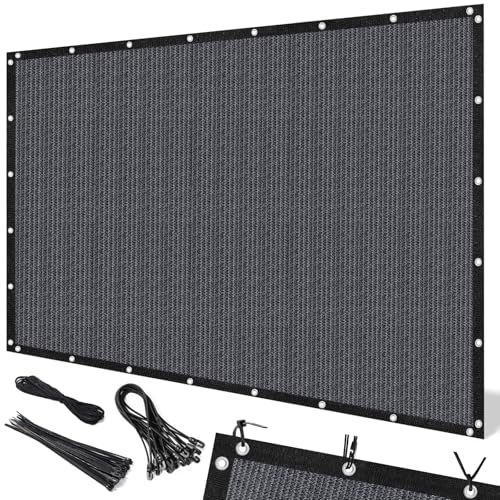 Artpuch 90% Sun Shade Cloth, 3 x 6 FT Pergola Shade Cover Canopy with Grommets, Sun Screen Fabric Tarp for Patio, Outdoor, Garden, Backyard, Blue Grey - color: Blue Grey, size: 0 3' X 0 6'