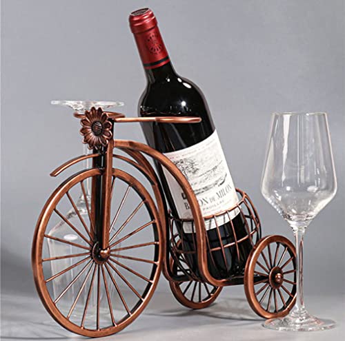 Vintage Bicycle Wine Rack Wine Glasses Ornament Home Wine Cooler Table Decoration Wine Glass Rack