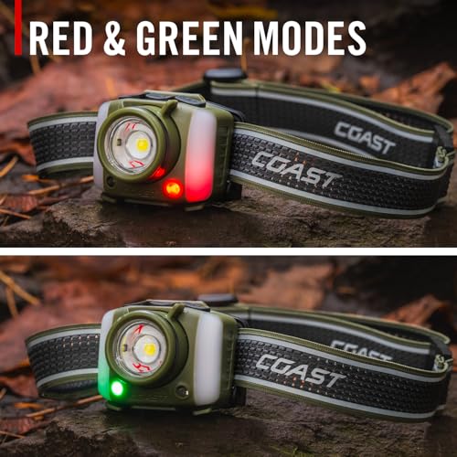 COAST EAL35R 1000 Lumen Voice-Controlled LED Emergency & Camping Area Lantern with Warm, Cool White, Day, Red & Red Flashing Mode, Power Bank Functionality - Black - color: Black
