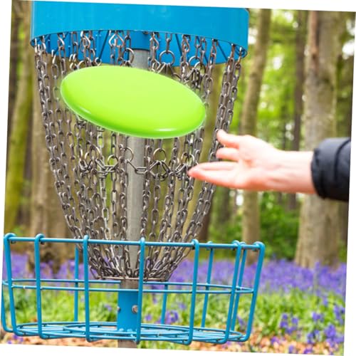 BESPORTBLE 6pcs Disc Golf Putter Midrange and Driver Discs for Beginners and Professionals Lightweight White Yellow and Green and Tracking