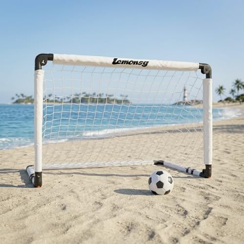 Small Soccer Goals for Kids, Foldable Mini Soccer Goal Set with Portable Soccer Net for Kids, Kid Soccer Goal for Indoor Outdoor Backyard Play, Soccer Toy Gift for Children - size: Classic White: 23.62×17.71×17.71 inch in goal