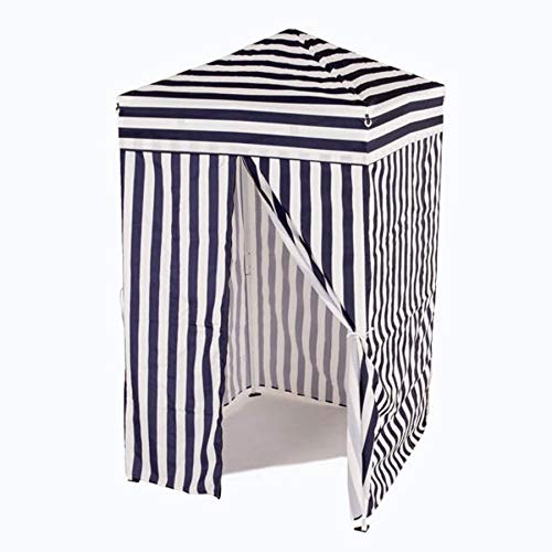 Impact 4'x4' Pop up Changing Dressing Room, Black and White - color: Black,White
