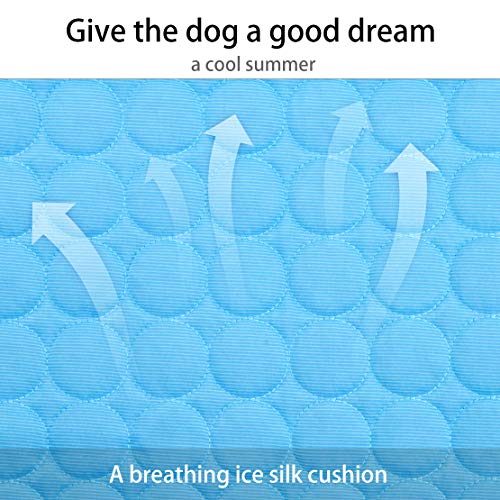Dog Cooling Mat, Pet Cooling Pads for Dogs, Summer Cooling Bed for Cats, Portable Pet Cooling Cushion for Home or Outdoor - size: 28x22IN