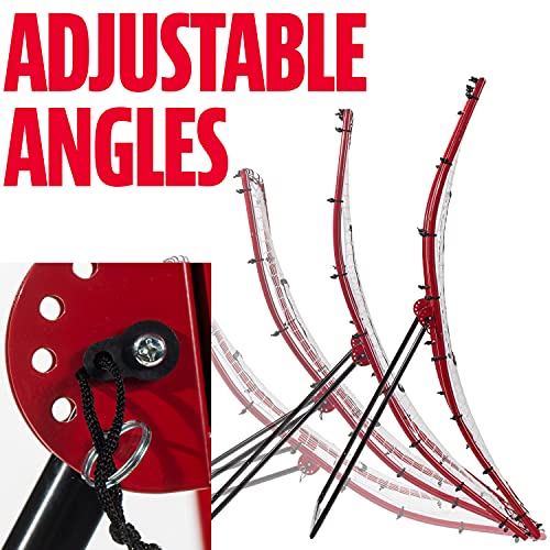 Franklin Sports Baseball Rebounders + Pitchback Nest - Pitch Return Trainer + Rebound Net with Attachable Pitching Target- All Angle Fielding Rebound Net for Grounders + Pop Flies - style: 68 x 44 inch