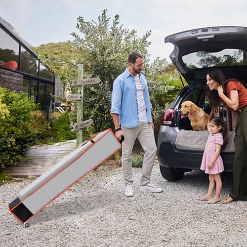 Eurmax USA Heavy Duty Wheeled Roller Bag Pop up Canopy Tent Universal Rolling Storage Bag for 10x10 Canopy Instant Tent (Grey) - color: Gray, size: 10x10