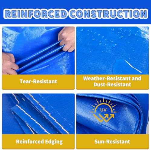 18FT Round Pool Liner Pad for Above Ground Pools, Thickened Puncture-Resistant Under Mat, Heavy-Duty Underlayment, Outdoor Tarp Protector for Concrete/Lawn, Pool Floor Base Pad, Extends Liner Life - size: 18' Round